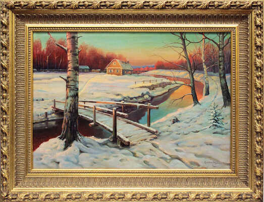 Гермашев Михаил Маркианович. Зимний вечер